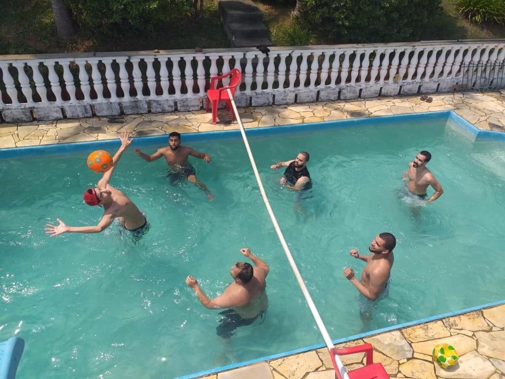 Chacara Em Ibiuna Sao Roque A 70Km De Sp Com Piscina E Wi-Fi Villa Exterior foto