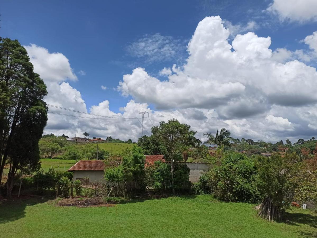 Chacara Em Ibiuna Sao Roque A 70Km De Sp Com Piscina E Wi-Fi Villa Exterior foto